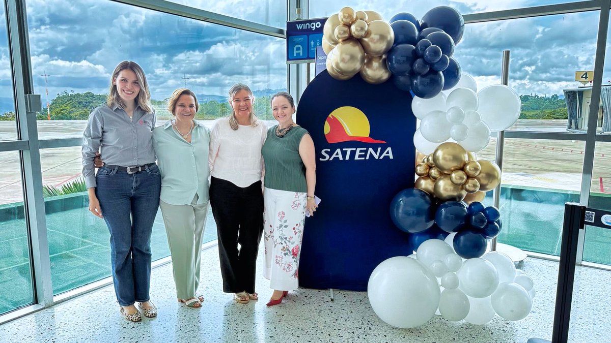 AnatoOriente's tweet photo. @AnatoOriente presente  en el evento del vuelo Inaugural de la ruta Bucaramanga - San Gil operado por SATENA. Celebramos este logro para la conectividad de Santander como destino turístico. Agradecimientos a @manuelreyesphotographer por el material audiovisual compartido. https://t.co/s7KKmFf92W