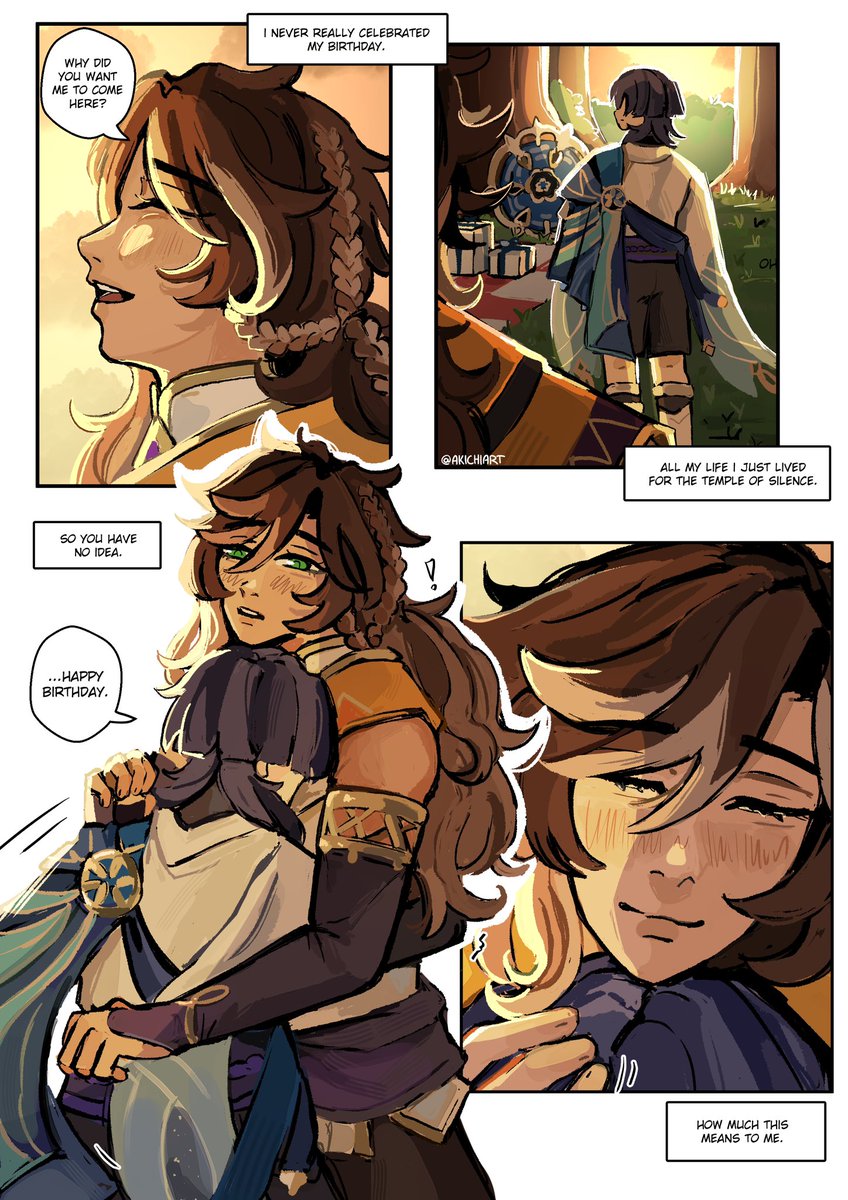 Sethos‘s first birthday together #sethoscara