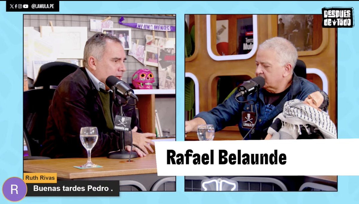 La Mula (@lamula) on Twitter photo 🔥”Es posible construir un frente de centro que vaya desde la izquierda moderada de López Chau hasta el PPC”, dice <a href="/BelaundeRafael/">Rafael Belaunde</a> en #DDT con <a href="/chapatucombi/">pedro salinas</a> en #LaMulaStream. tinyurl.com/mpp4eejy 🔥”Es posible construir un frente de centro que vaya desde la izquierda moderada de López Chau hasta el PPC”, dice <a href="/BelaundeRafael/">Rafael Belaunde</a> en #DDT con <a href="/chapatucombi/">pedro salinas</a> en #LaMulaStream. tinyurl.com/mpp4eejy