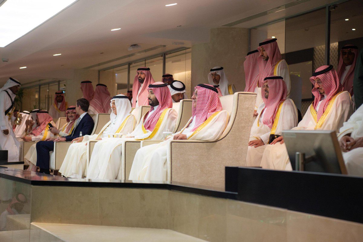 تشريف سمو سيدي ولي العهد -حفظه الله- لنهائي #أغلى_الكؤوس شرفٌ نفخر به، ويعكس ما يحظى به قطاع الرياضة من رعاية واهتمام دائمين من قيادتنا الرشيدة. 🇸🇦

#ولي_العهد_يشرف_نهائي_كأس_الملك 🏆