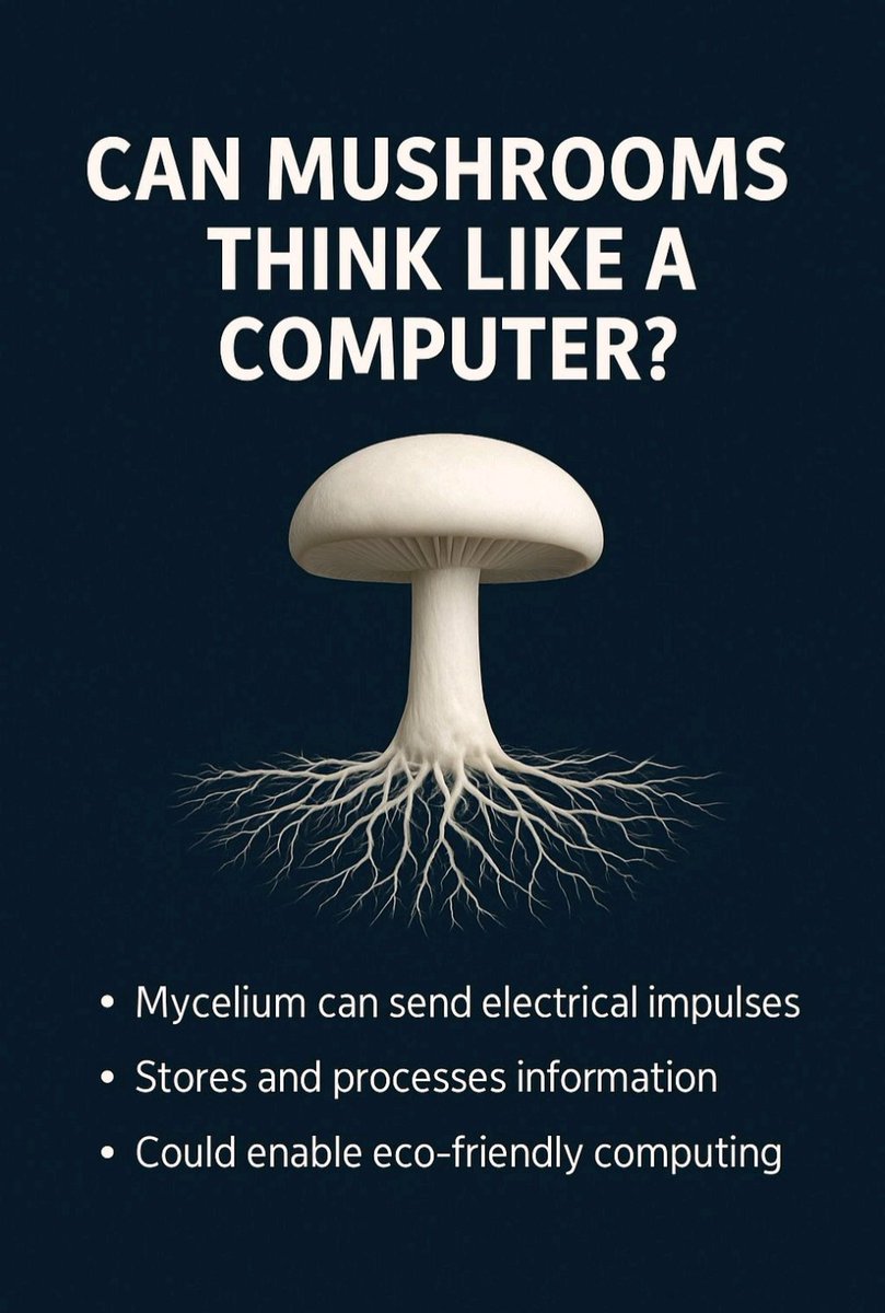 Mycosoft's tweet image. Mushroom Computers Are The Future