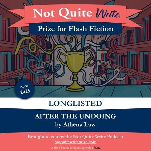Athena Law (@tweetsbyathena) on Twitter photo What if your darlings don’t want to be killed? What if one darling has a neck tattoo, an unexpected accent and is very cranky? Thanks <a href="/NQWpodcast/">Not Quite Write</a> - very happy to be on the longlist! What if your darlings don’t want to be killed? What if one darling has a neck tattoo, an unexpected accent and is very cranky? Thanks <a href="/NQWpodcast/">Not Quite Write</a> - very happy to be on the longlist!