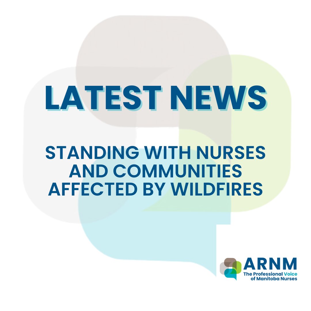 Nurses are showing up in incredible ways as wildfires impact communities across Manitoba, even while facing evacuations and uncertainty themselves.

We're thinking of everyone affected and standing with you💙

Read our full message of support: ow.ly/m6LR50W1X1i

#Nurses