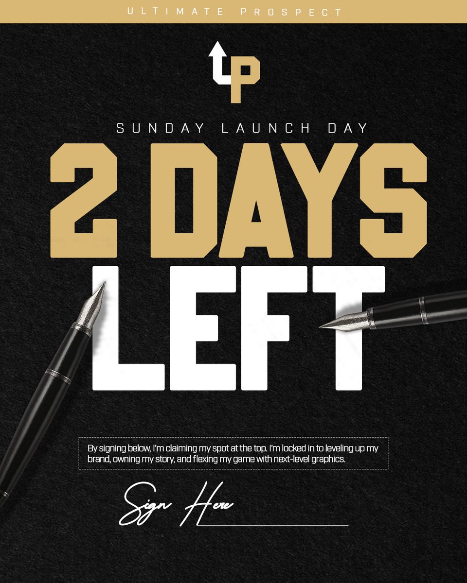 Two Days Until Launch

#ultimateprospect #up #aspireachieveadvance