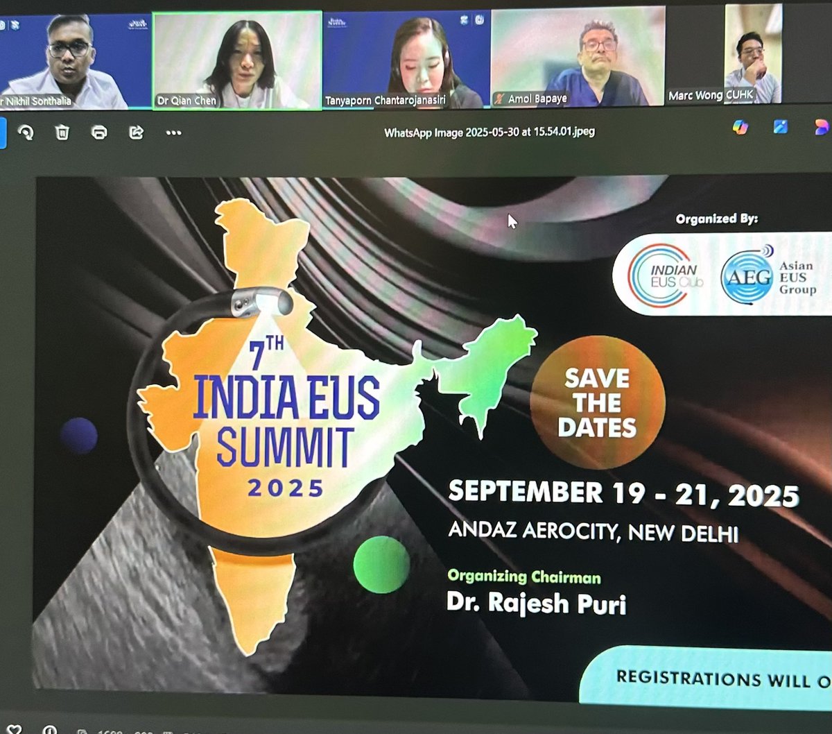 nik_zenith's tweet photo. We just concluded yet another episode of APAGE-ELC pancreato-biliary webinar series with engaging discussions  and participation...
thank u all...keep looking out for next episode...!!!#GItwitter https://t.co/K6ljbGox4o