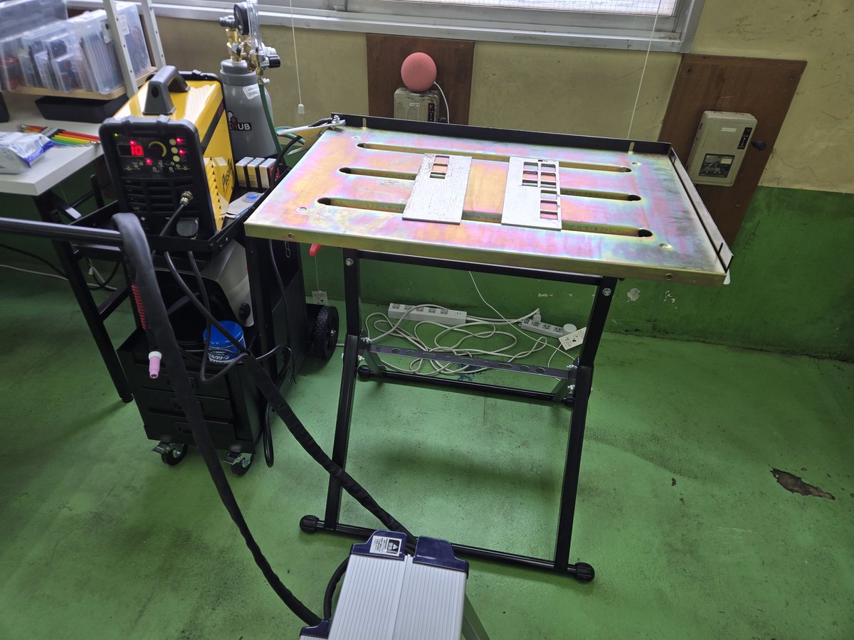 スズキッドの溶接セット完成　さてこれから設定値詰めるぞ