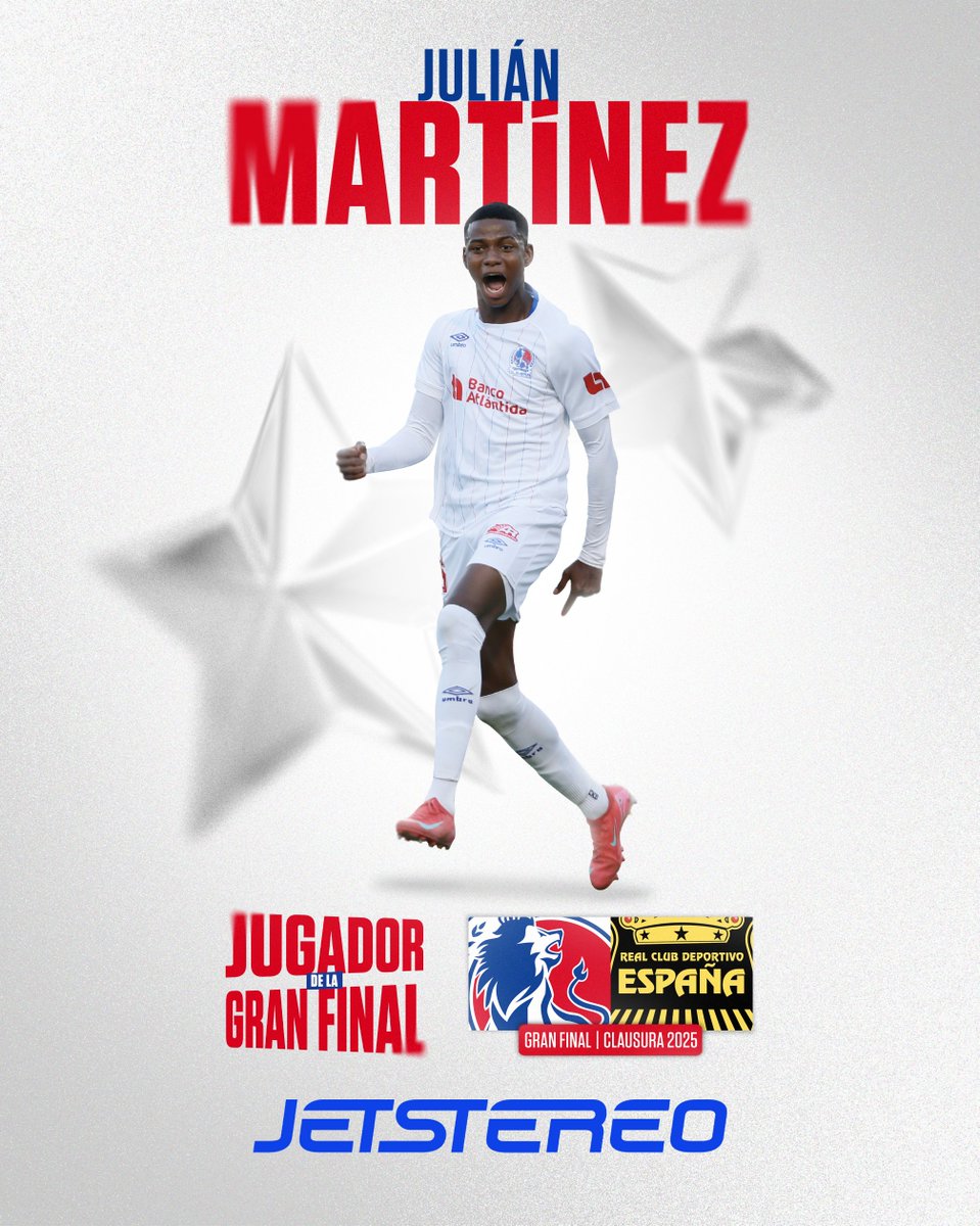 ¡Qué manera de brillar la de nuestro muchacho! 🤩
En la cancha lo demostró y la afición olimpista lo ratificó: Julián Martínez el MVP de la Gran Final. 🏅

Presentado por: <a href="/jetstereo/">Jetstereo</a>