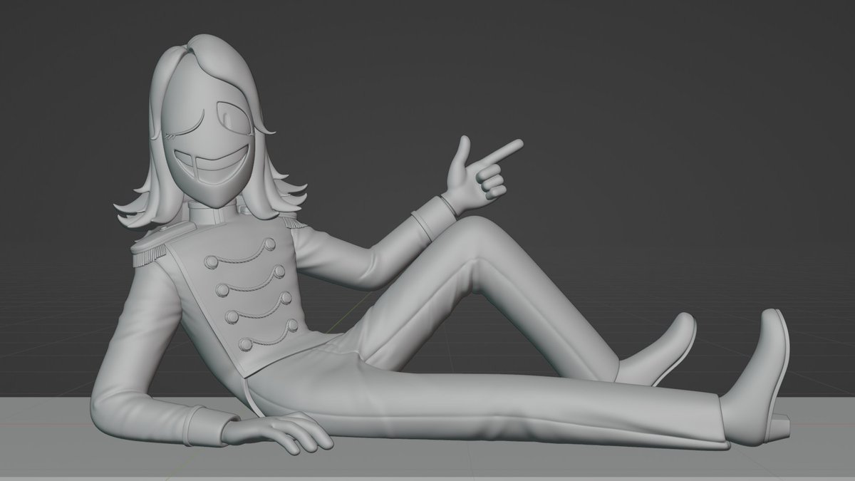 _UrsaMajor's tweet image. wip finally finished Rouxls, racing to get him done before ch3-4
