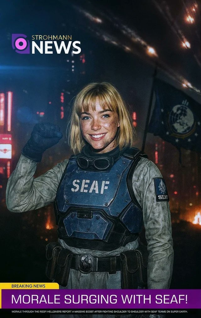Helldivers_NOW's tweet photo. #Helldivers2 | #Helldivers 

Realistic SEAF Chan https://t.co/jAsixQso2t