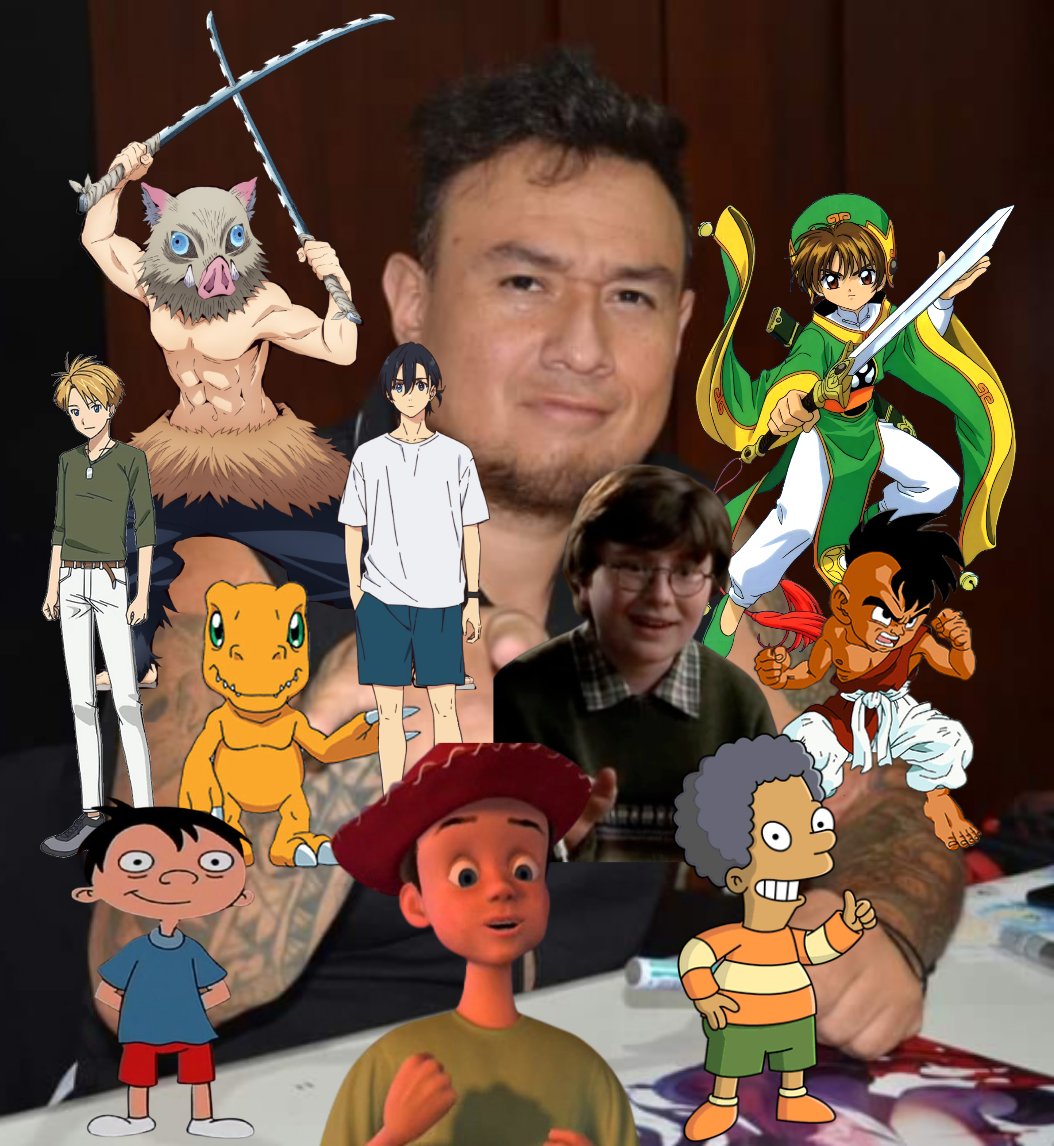 Feliz cumpleaños <a href="/urazhuerta/">Uraz huerta</a> hice está imagen para ti con todos tus personajes más conocidos. Que dios te bendiga.
#DemonSlayerKimetsuNoYaiba #SakuraCardCaptors #DigimonDigitalMonsters #LaIslaDeLasSombras #Malcolm #DragonBallZ #OyeArnold #ToyStory2 #LosSimpson