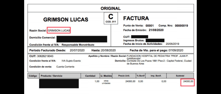 TraductorTeAma's tweet photo. Tweet para recordar que mientras los pacientitos del Garrahan juntaban tapitas, @LukiGrimson les factura a la fundación y cobraba de la fundación. https://t.co/PyhYaVX67w