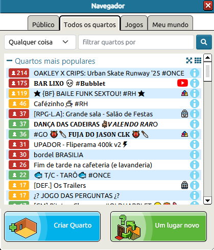 O Urban Skate Runway foi uma celebração da moda urbana no Habblet.

Com Blue Carpet e desfile exclusivo, a parceria Oakley x Crips entregou atitude, presença e estilo. Um marco para o streetwear.

Obrigado Habblet, obrigado <a href="/CripsHB/">Crips</a> 💙