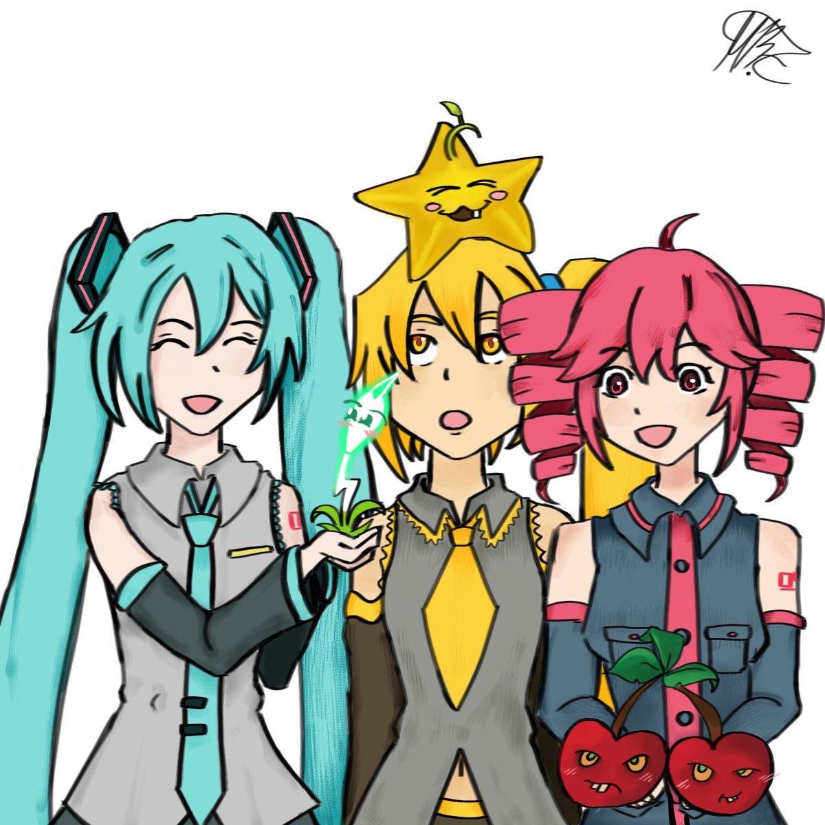Mrt_art1's tweet image. Plants vs zombies
#HatsuneMiku #HatsuneMikuDraw #HatsuneMikuArt #KasaneTeto #Tetokasane #AkitaNeru #Neru