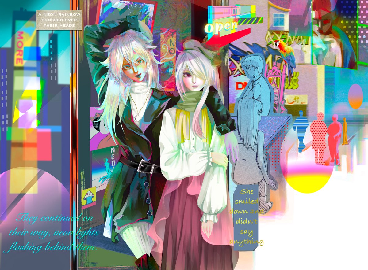 neon…..
#illustration #procreate