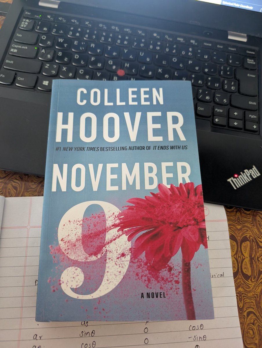 asish_mehata's tweet image. Just started November 9 by Colleen Hoover. Heard it’s a rollercoaster—should I be worried? 😅
#BookUpdate #CoHo #AsishReads #ReadersOfX