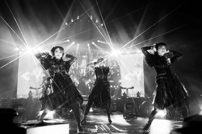 On stage media image