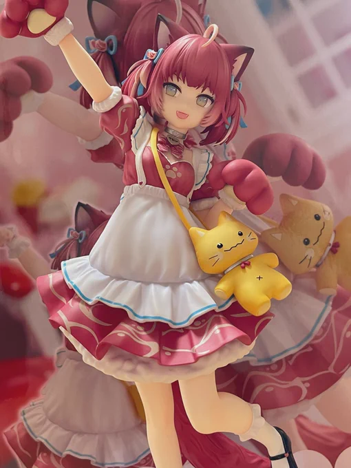FURYUさんの応募企画で当選してたかるびちゃんフィギュアが届いたー!可愛すぎる