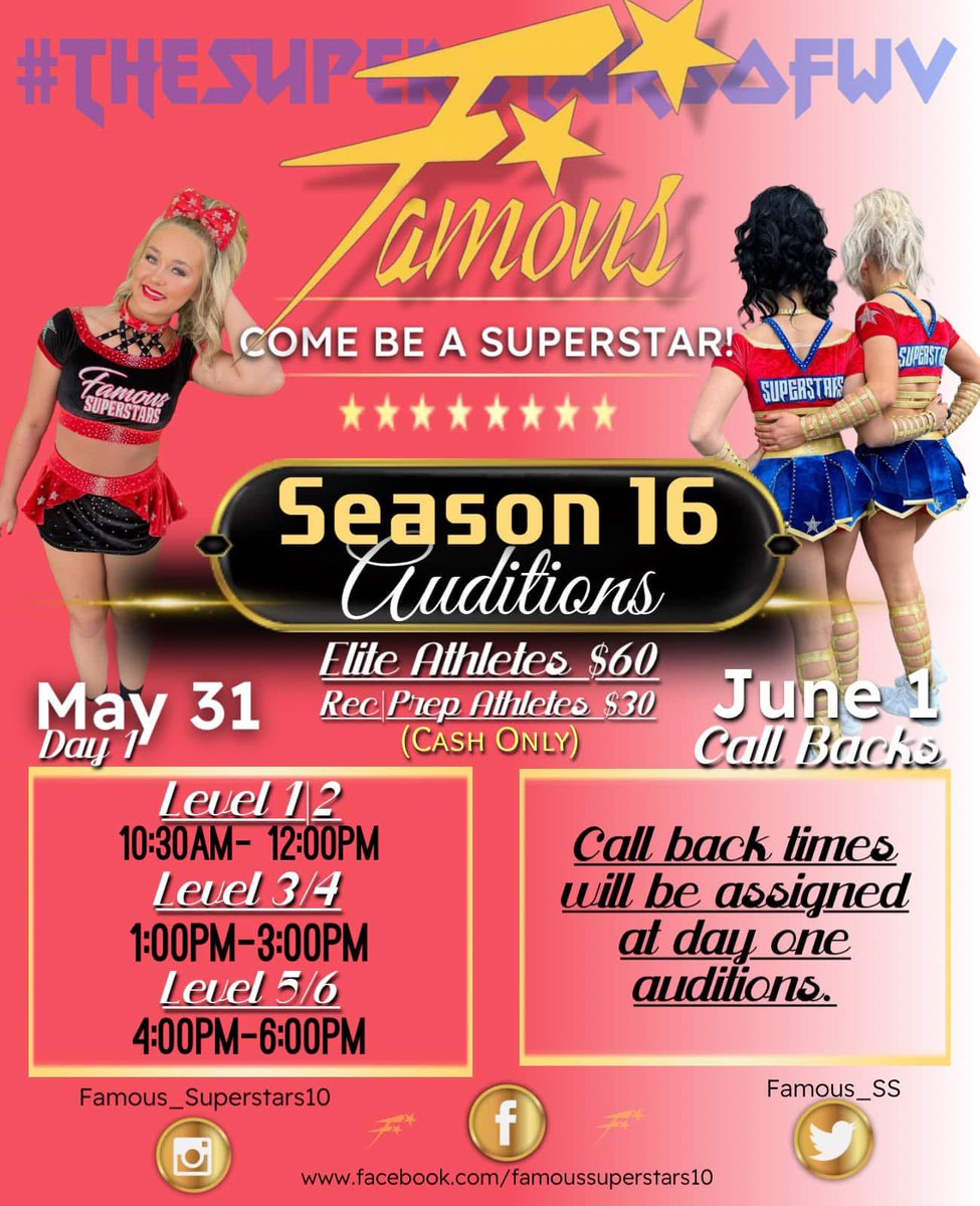 Famous Superstars tweet media