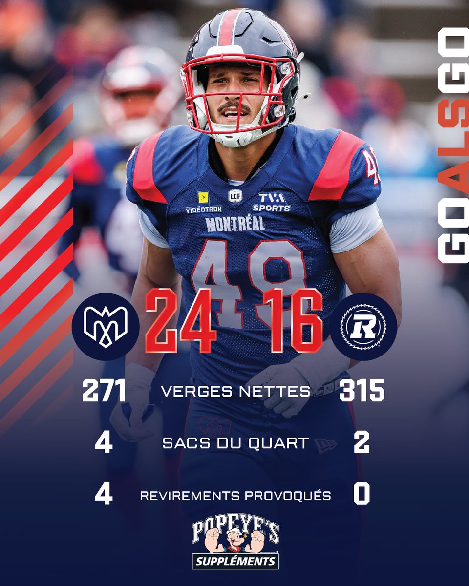 Alouettes de Montréal tweet media