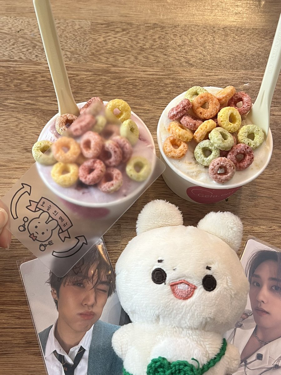 moni_tbz's tweet photo. 제이콥 생일 축하해💗
덕분에 맛있는 젤라또도 먹음!
평생 노래해! 영원히 응원할게🫶 
HBD🥳

#얼음나라_콥자님의_특급레시피 https://t.co/oDQWgASjSM