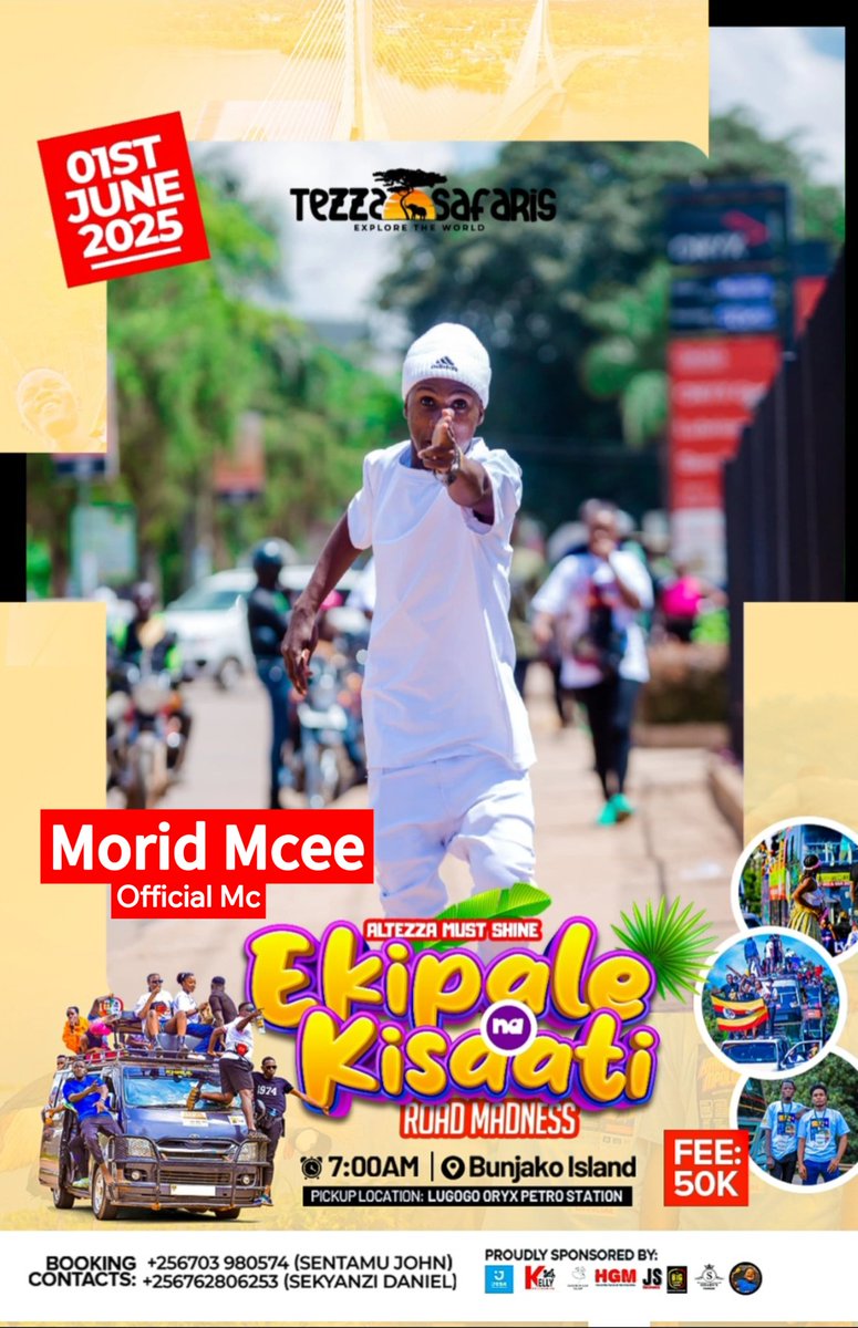 McMorid's tweet photo. Tomorrow Altezza must shine road trip to bunjako Beach at only 50k
Pay now 0708334292 
Don't miss 
#fosstotounel #LaCasaDeLosFamososCol #HappyBirthdayNTR #SampiyonGalatasaray #دوري_أبطال_أوروبا #Trzaskowski2025 #NexT1DE #DonBelle https://t.co/dwOrRf4sNU