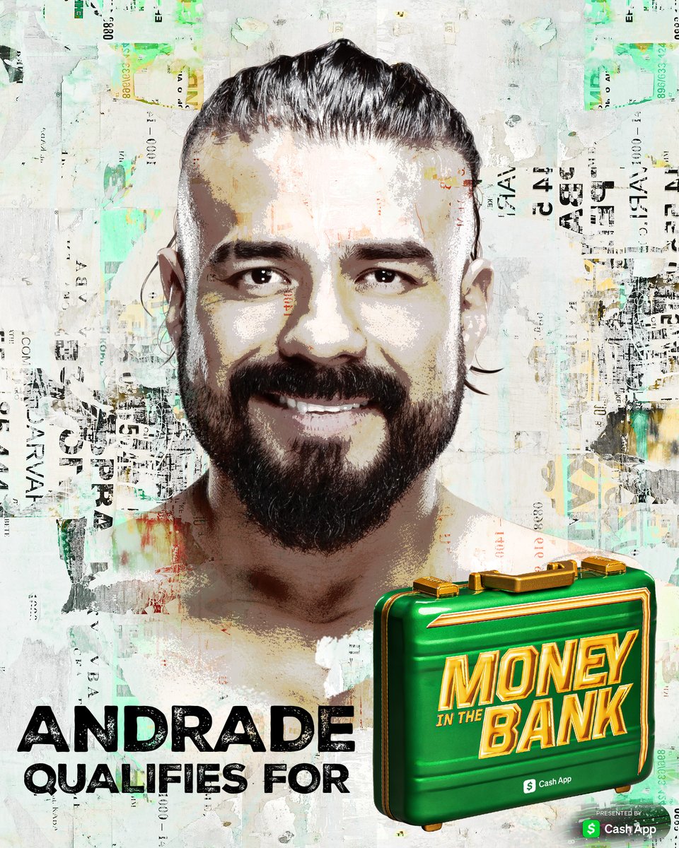 .<a href="/AndradeElIdolo/">“EL IDOLO” ANDRADE</a> is headed to #MITB! 💼🪜

🎟️ bit.ly/3SG4X1G