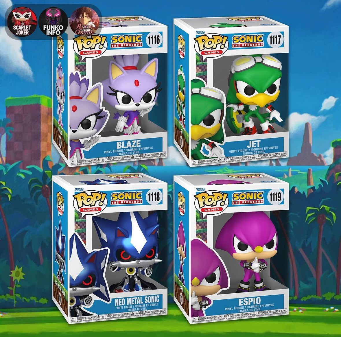 Funko POP News ! (@funkopopsnews) on Twitter photo First look! Sonic the Hedgehog Funko POPs! Dropping Wednesday, 9AM PT at the links below! Thanks <a href="/funkoinfo_/">funkoinfo_</a> ~
EE ~ fnkpp.com/EE
Amzn ~ fnkpp.com/Am604 ~ Maybe
#Ad #Sonic #SonicTheHedgehog #FPN #FunkoPOPNews #Funko #FunkoPOP First look! Sonic the Hedgehog Funko POPs! Dropping Wednesday, 9AM PT at the links below! Thanks <a href="/funkoinfo_/">funkoinfo_</a> ~
EE ~ fnkpp.com/EE
Amzn ~ fnkpp.com/Am604 ~ Maybe
#Ad #Sonic #SonicTheHedgehog #FPN #FunkoPOPNews #Funko #FunkoPOP