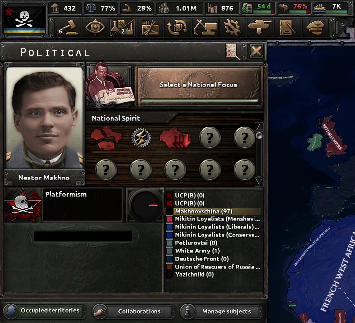 johnparker_117's tweet photo. Casual #hoi4 game in collapsing world: Rise of Radicalism i thought wouldnt make a good video. still was great fun! https://t.co/O5wmUXM0LR
