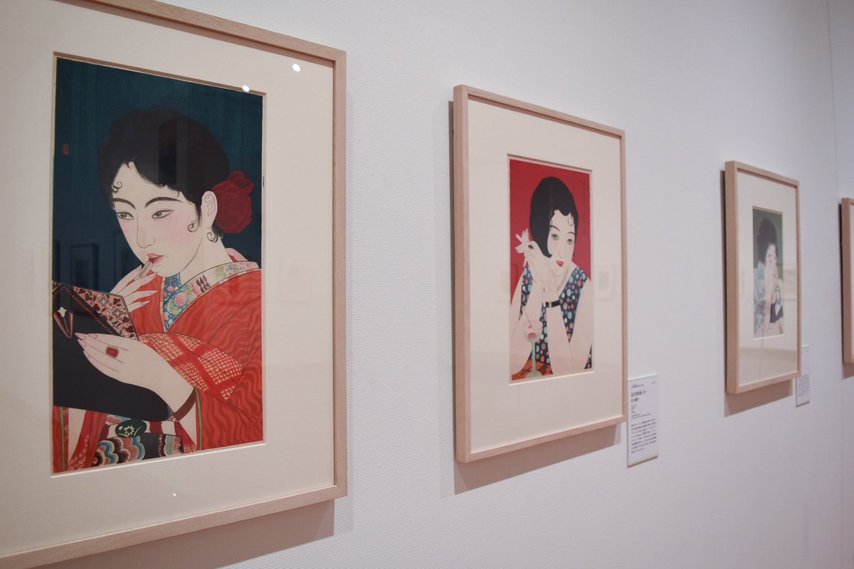 「蔦屋重三郎と浮世絵のキセキ」展と同時開催の「日本美術とあゆむ―若冲、蕭白から新版画まで」も大ボリューム！其一や応挙、玉堂、橋口五葉に川瀬巴水と当館コレクションの江戸絵画・近代版画の名品の数々をご紹介。30周年にちなみ作品収集や展覧会史といった千葉市美術館のあゆみにもご注目を👀