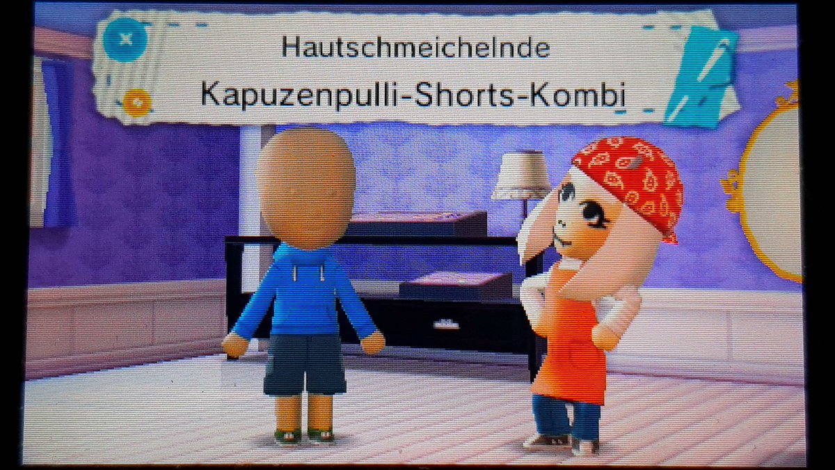 Ist es Zufall, dass Toriel in Tomodachi Life ähnliche Kleidung mit einer Nähmaschine herstellen würde wie die von Sans?
