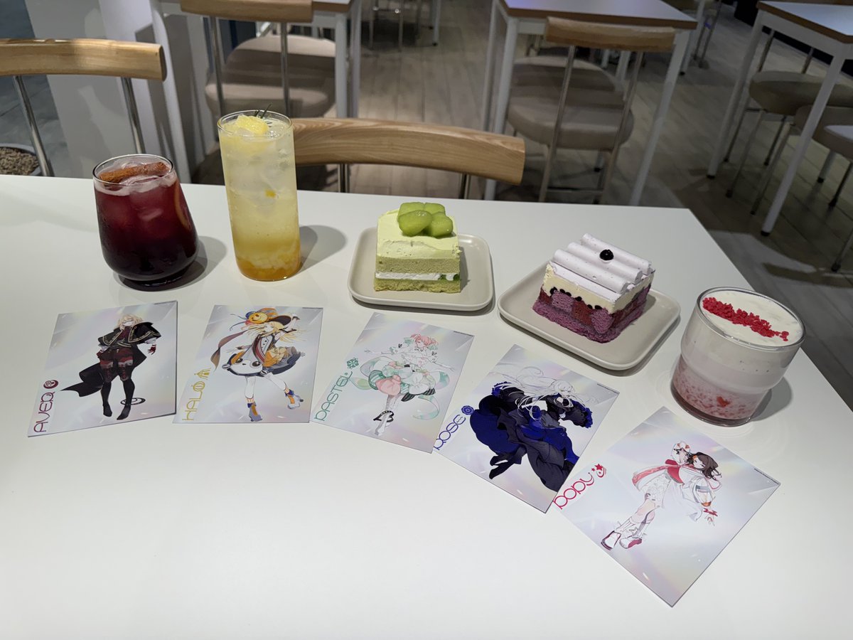 🎉本日スタート🎉 「夢ノ結唱×ILLUSTER CAFE」コラボカフェが ILLUSTER