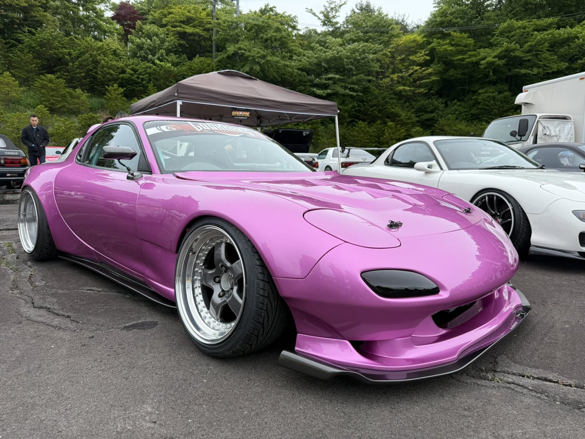 Yuta_RB25's tweet photo. 個人的にめっちゃ刺さった車両
めっちゃくちゃかっこいい🍙✨️

 #榛名ロータリーミーティング 
 #榛名remt2025 https://t.co/qp4WQFebim
