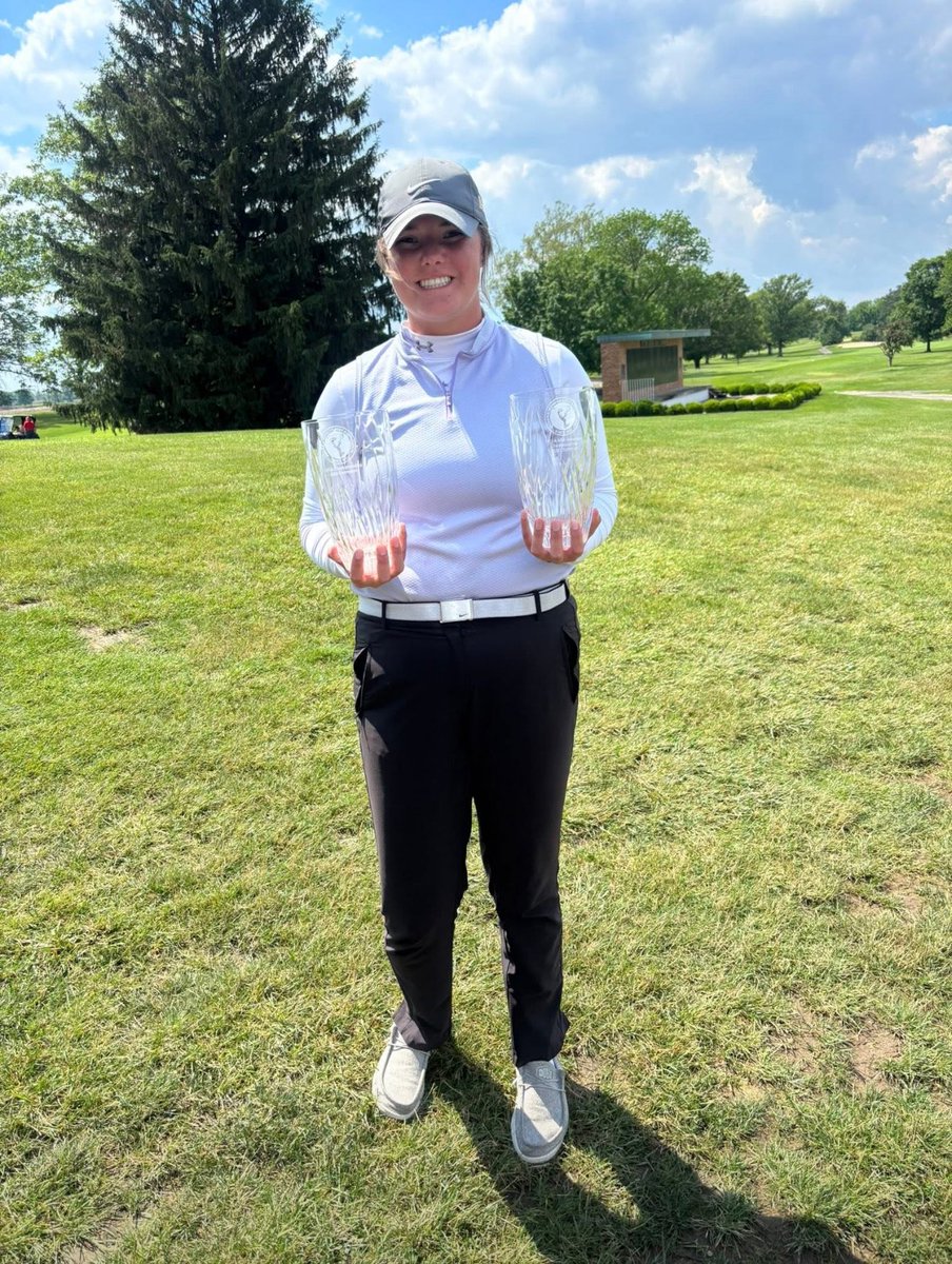Some familiar names on the leaderboard from Otter Creek!! Congrats to Sidney on her title with a cool 66!