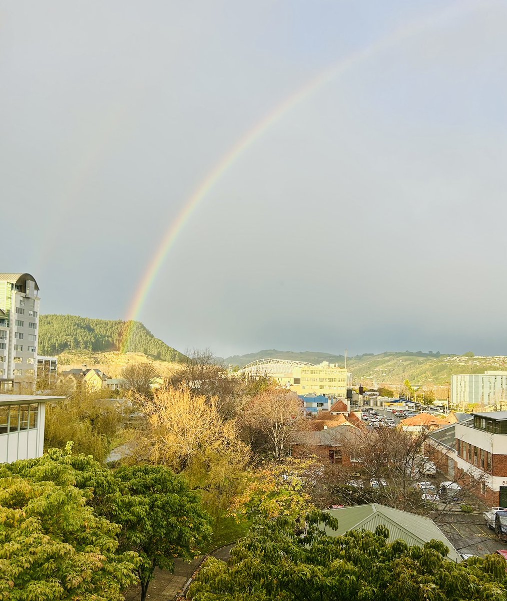 muzaken's tweet photo. May madness wrap up! Mid year Grad 👩🏻🎓 with Lukas & Yuki; #ThisNThat; J-A M jouissance; rainbow 🌈 from my office 🏢 https://t.co/pNtheFCiDS