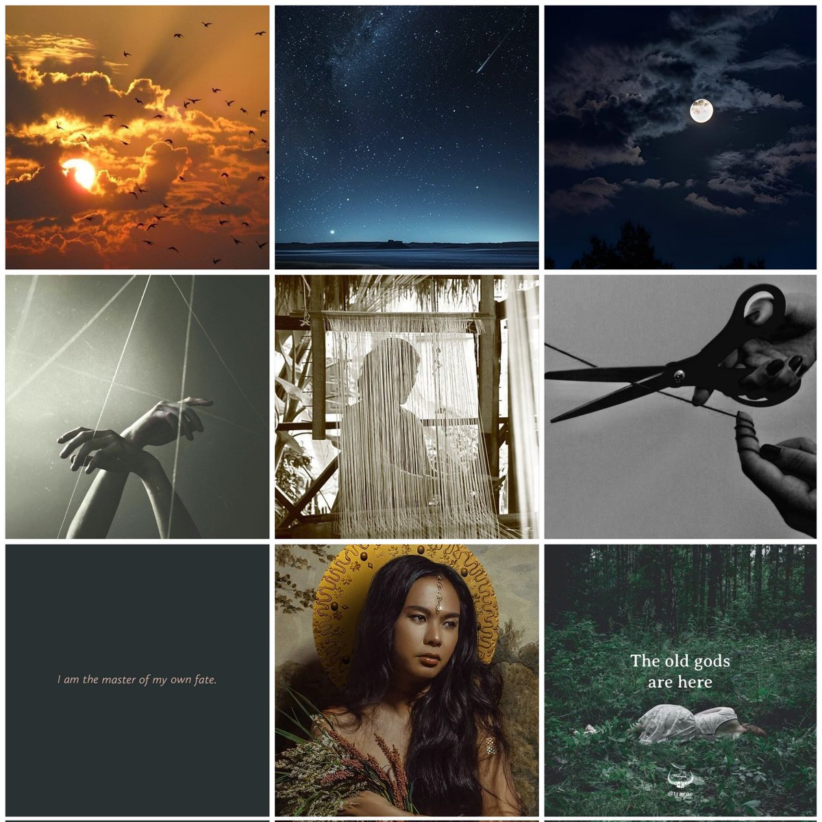 Minaya, an orphan, is swept up in the games of old gods awakening and destroying the world. Thrown into the center of weaving fates of mere mortals and unravelling secrets of gods, she must choose between fate taking control or being fate's master.

#SEAsianPit #W #YA #MYTH #MR