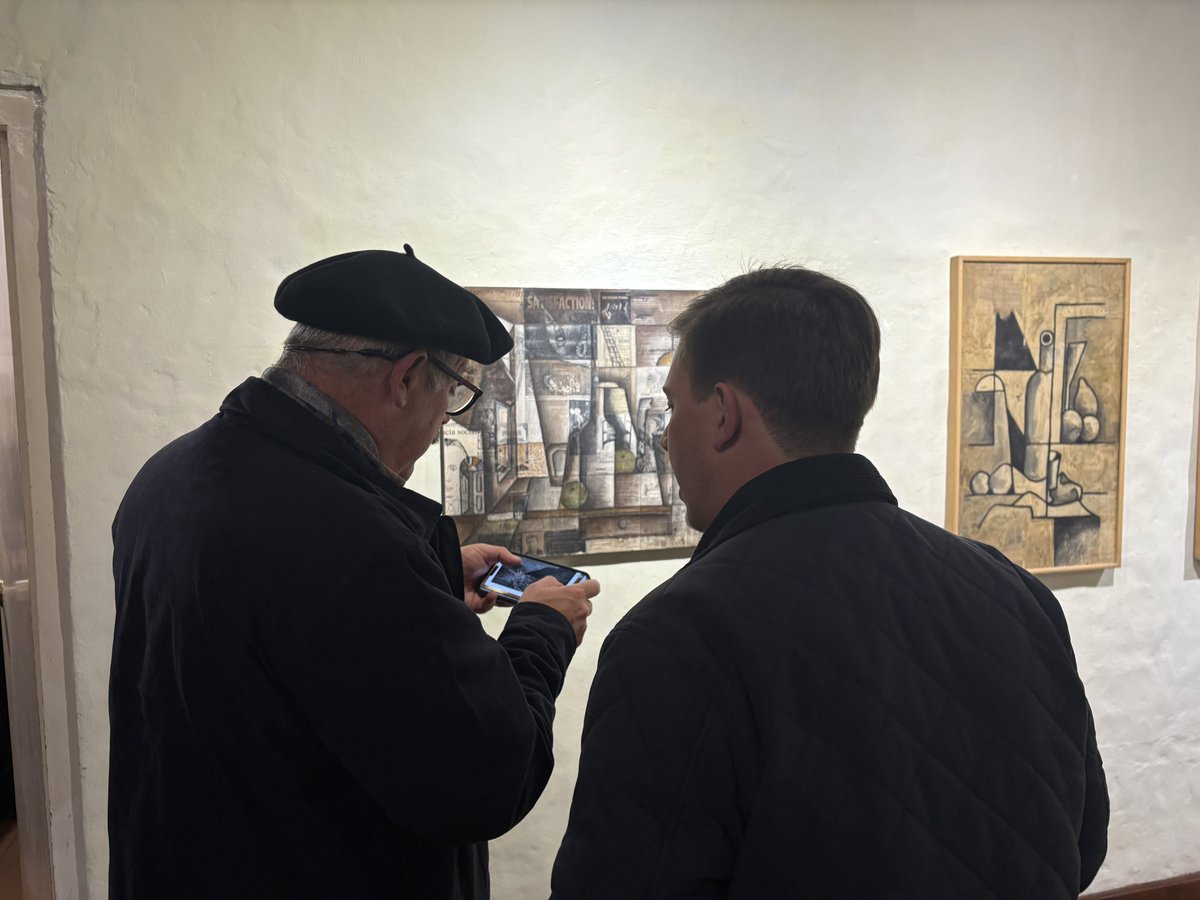 Acompañamos la inauguración de la exposición “Retrospectiva monocromática” de W. Febles Ceriani en el Museo Mazzoni.
