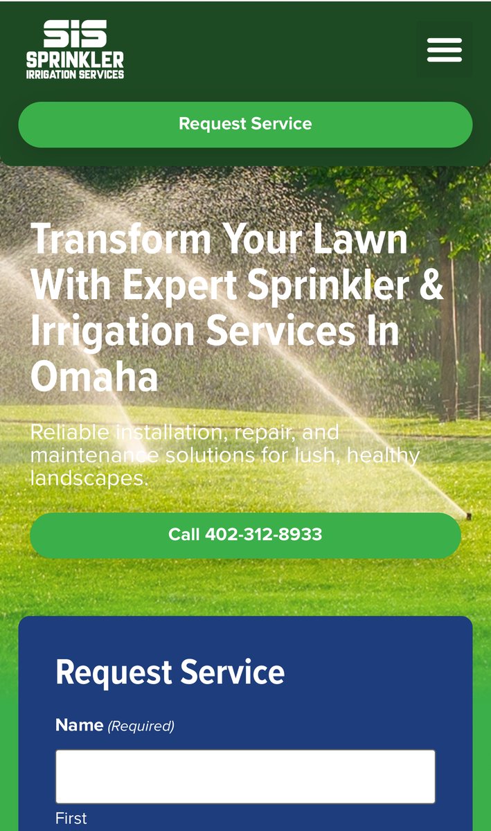 This is my lawn! So it's hardly suprising that I highly recommend Sprinkler &amp; Irrigation Services in Omaha for installation, repair and maintenance for yours! They create Lush &amp; Healthy landscapes and that's what they've given me - as you can see!
🎙📻🏀😊 x.com/SprinklerIrrig1
