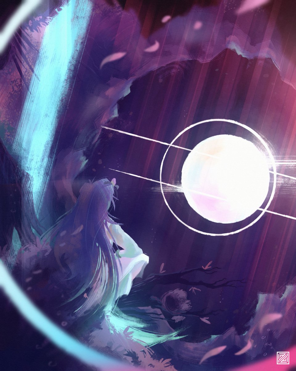 🌏 HOLLOW PLANET 🌠
"Planets with oceans for an atmosphere. How do you think they feel? They're all crushed, yet carry on. I see trees that hold their breath. Petals that learn to swim away. Worlds that turn with no stars. Peaceful, never seeing the light of day." ~ The Diver