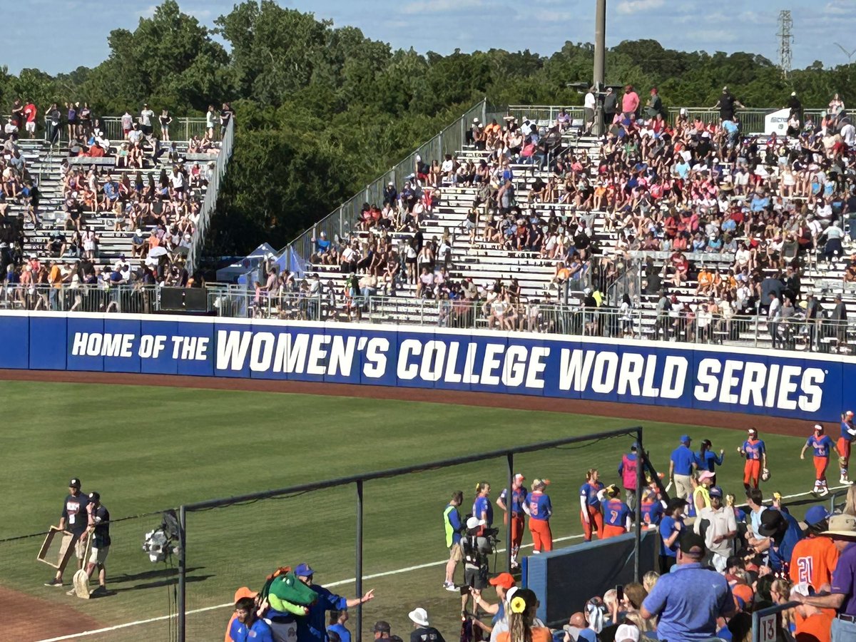 At the 2025 Women's College World Series with my Dad and my <a href="/EastCobbBullets/">EC Bullets Fastpitch</a> 18U Morris softball team! We are playing in the 2025 Triple Crown OKC. My Dad &amp; I are at the Florida vs. Tennessee game! Awesome environment!!! <a href="/BerrySoftball/">Berry Softball</a> <a href="/coachmere_16/">Meredith Mills</a> <a href="/CoachMorrisR/">EC Bullets Morris</a> <a href="/NCCSAthletics/">NCCS Athletics</a>