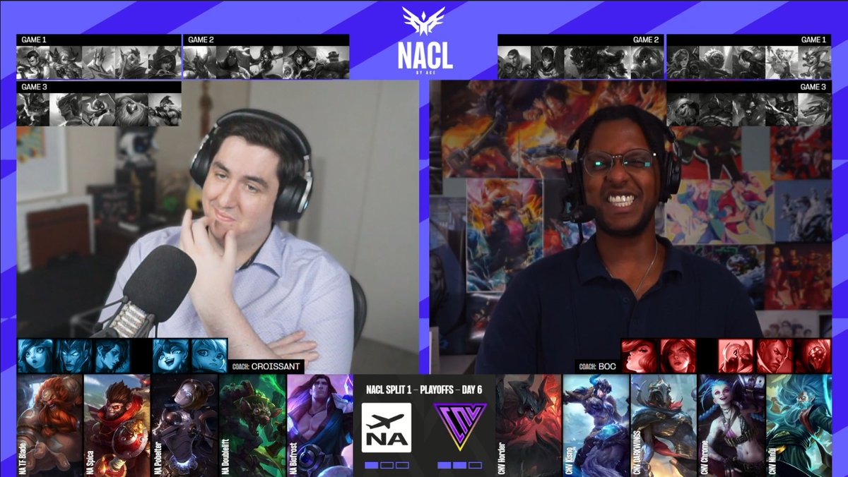 Conviction are one win away from closing it out!
<a href="/CNVEsports/">Conviction</a> 2-1 <a href="/NearAirportgg/">Near Airport</a> 

#NACL