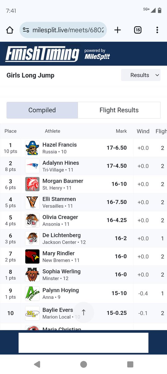 New Bremen Track & Field tweet media