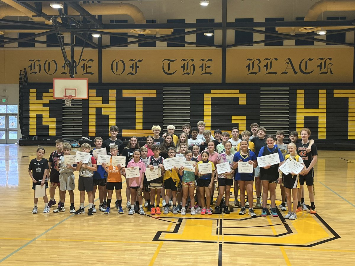 I’m very proud of all of the hard work that our campers and counselors put in this week. Great camp and I hope to see you next year!