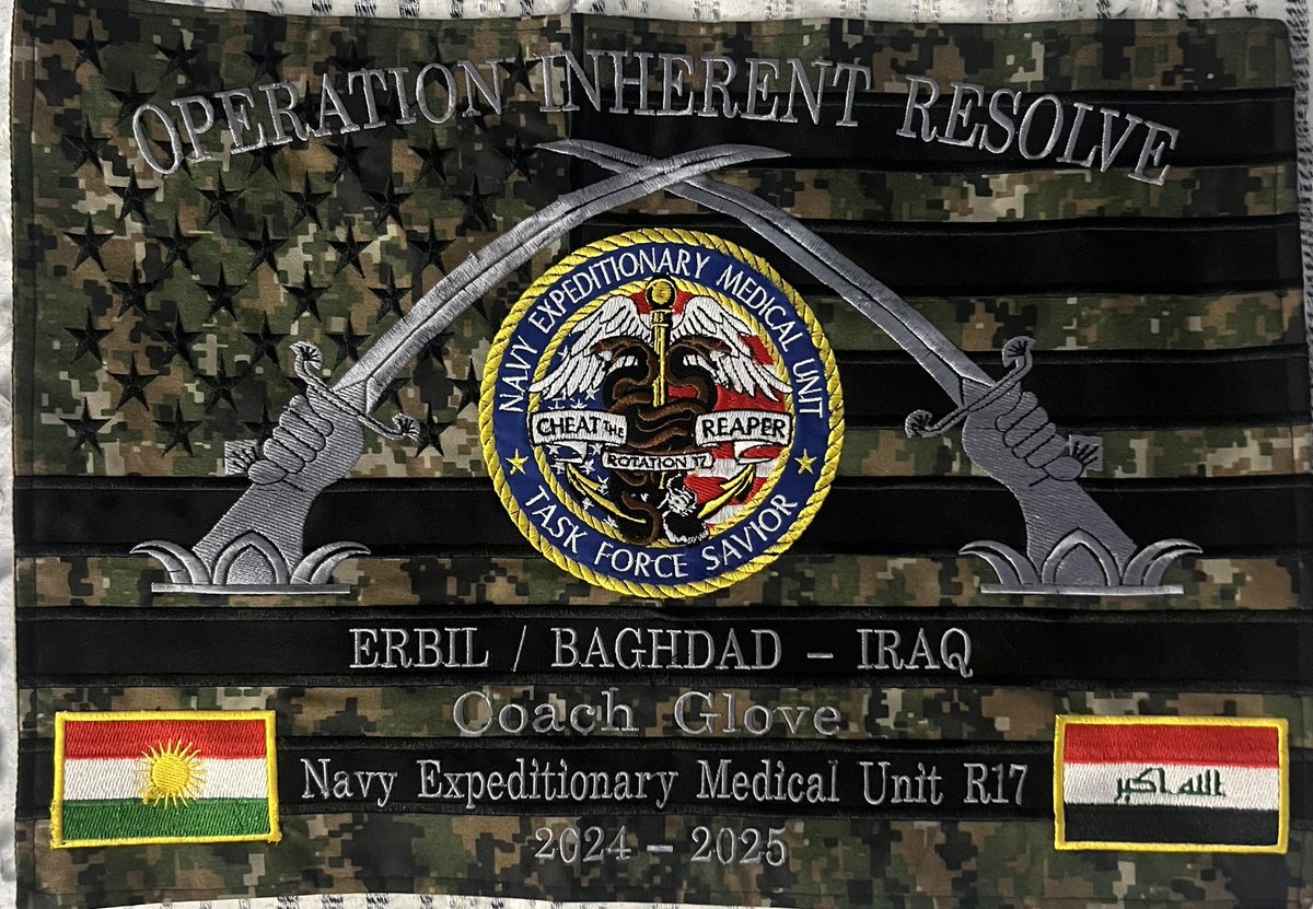 SHOUT OUT TO ONE OF THE BEST FATHERS AND FAMILY ON THE FACE OF THE PLANET‼️<a href="/coach_jferg/">Jawaun Ferguson, MHAP</a> I LITERALLY ALMOST DROPPED TEARS WHEN HE SHOWED UP AT MY JOB TO HONOR ME WITH THIS BADGE OF HONOR. I WAS MORE HAPPY TO SEE YOU MAKE IT BACK SAFE‼️💪🏽👑