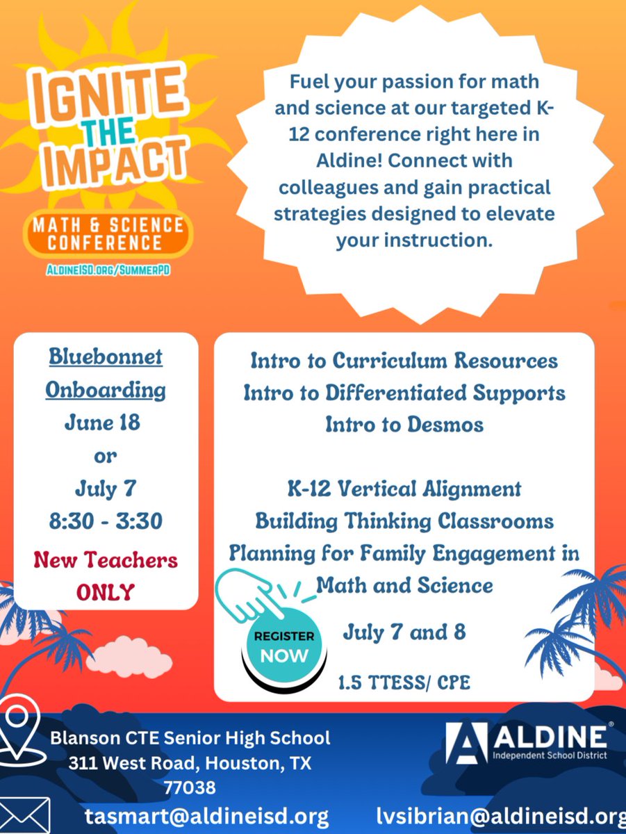 Leticia Sibrian (@sibrianleticia) on Twitter photo Ready to Level up this summer? ☀️ Dive into some amazing professional development opportunities! Invest in yourself and bring fresh ideas back to your classroom. #SummerPD #LifelongLearner #Primary #Elementary  #Math #Science #Literacy Ready to Level up this summer? ☀️ Dive into some amazing professional development opportunities! Invest in yourself and bring fresh ideas back to your classroom. #SummerPD #LifelongLearner #Primary #Elementary  #Math #Science #Literacy