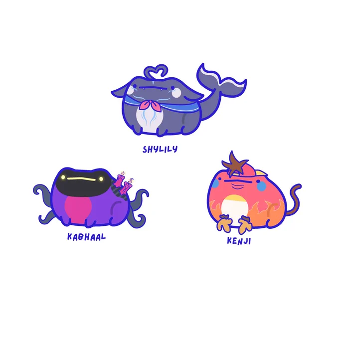 today's victims who i turned into frogs. my vtuber turned frog army will be unstoppable