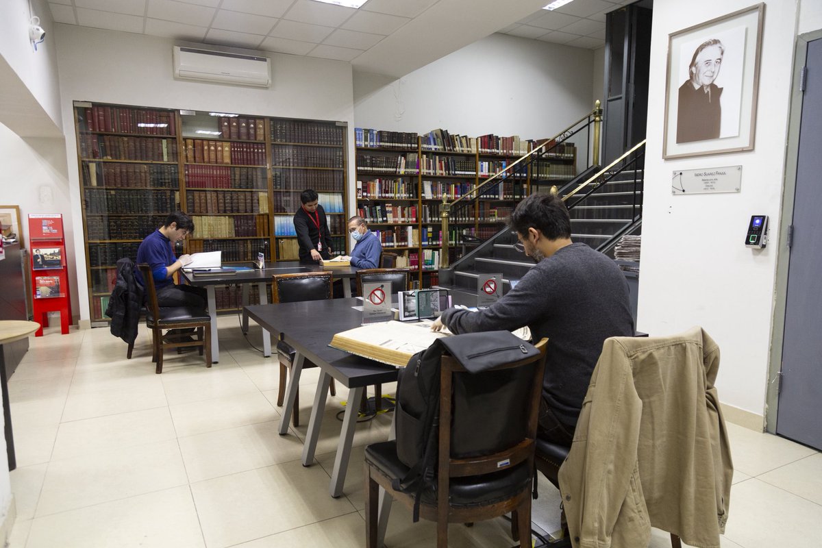 🔴Aviso importante |  Informamos a nuestros usuarios y usuarias que, de manera excepcional, nuestra sala de investigadores permanecerá cerrada este martes 3 de junio, ya que se realizarán trabajos en el sistema eléctrico. Agradecemos la comprensión.