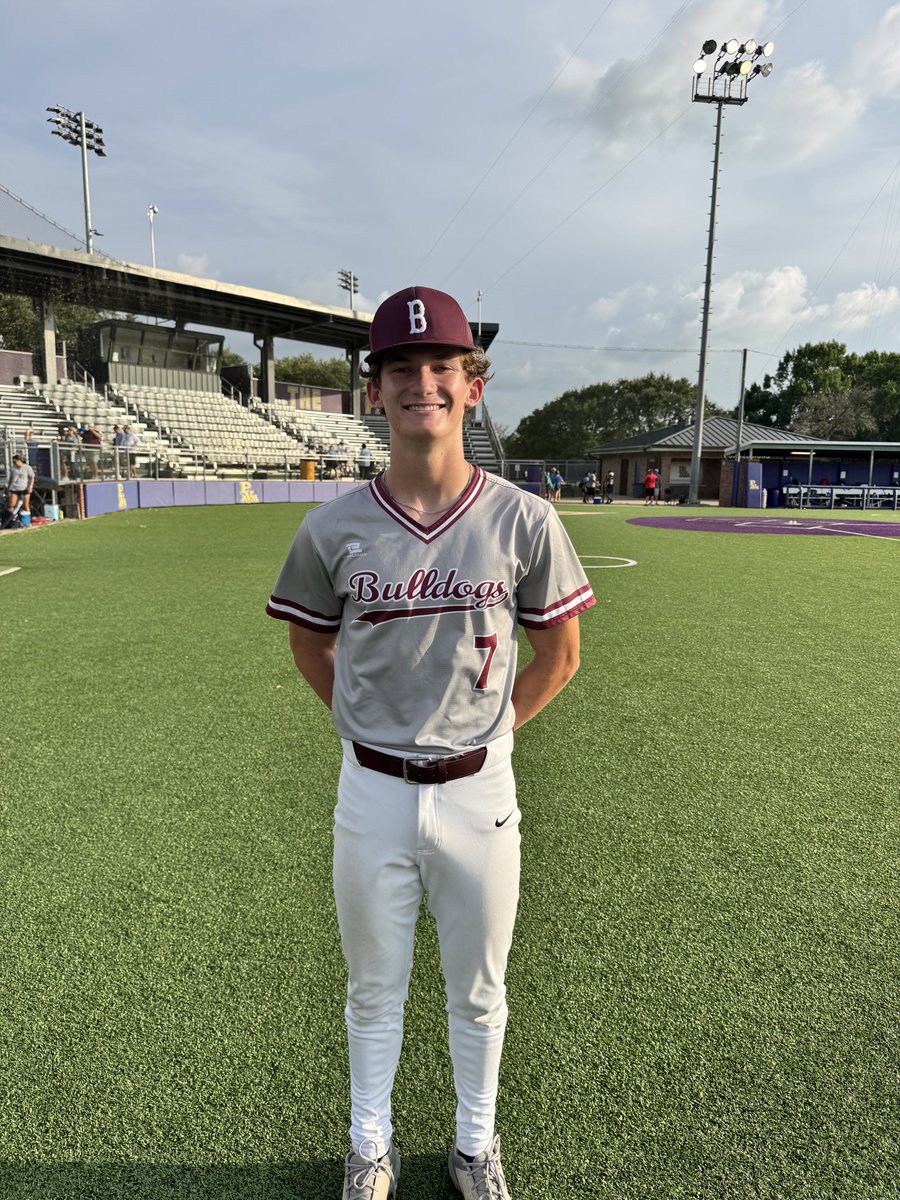 ✭Five Tool Texas✭ (@fivetooltexas) on Twitter photo F: Humble Bulldogs 15U 5, RC Elite Scout 2028 2
PoG: Lucas Strawn 5 IP, 10K, 2H, ER F: Humble Bulldogs 15U 5, RC Elite Scout 2028 2
PoG: Lucas Strawn 5 IP, 10K, 2H, ER