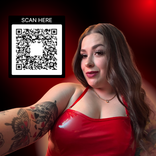 Scan if you’re weak. 
Submit if you’re mine. 
Prove it.