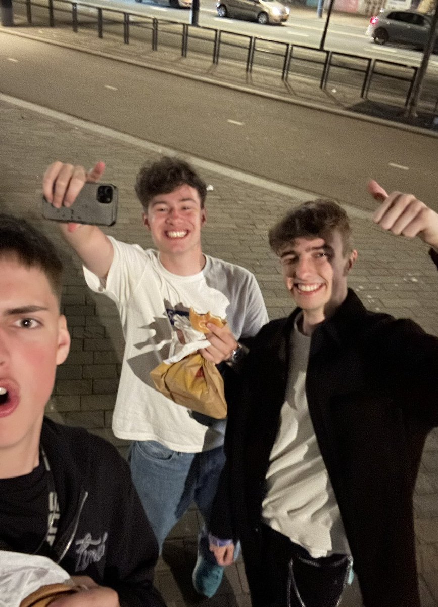 Post night out Lukey (from the realm 😍) spotted