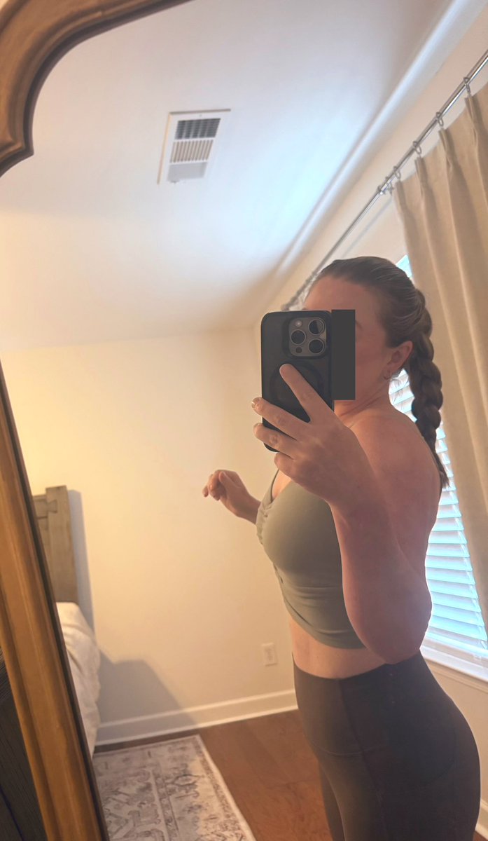 Gym braid’s giving Tomb Raider. 
Laptop’s shut. 
Happy weekend, friends.